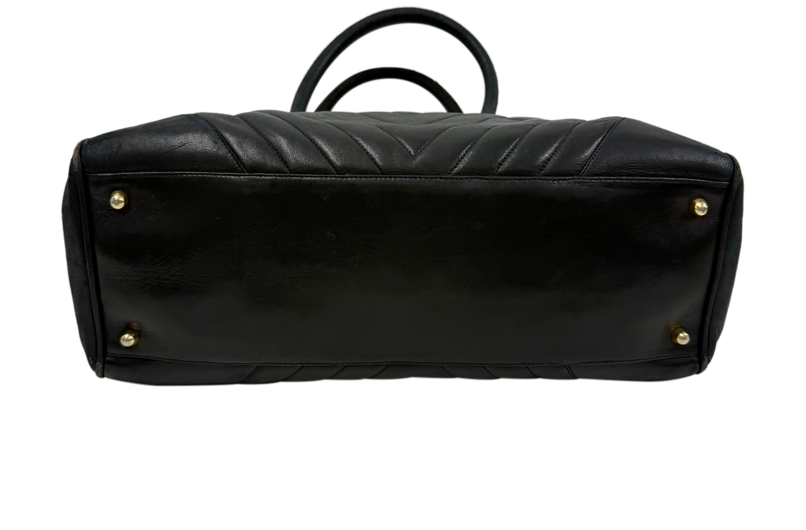 Tote Vintage, 540&euro;, Bolso, Negro, Animal - Piel, Vista superior