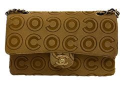 Classic Double Flap COCO,Pelo/Napa,Beige,70273276(2002),4*