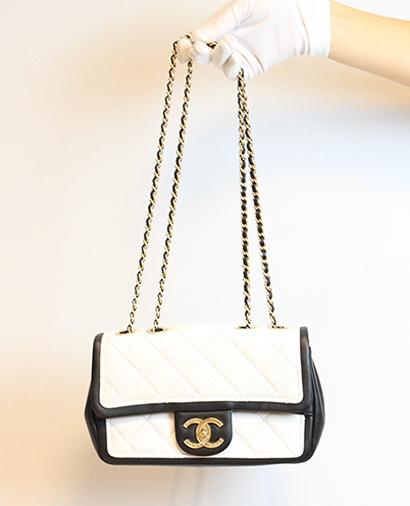 Graphic Flap, 1.600&euro;, Blanco/Negro, Vista frontal