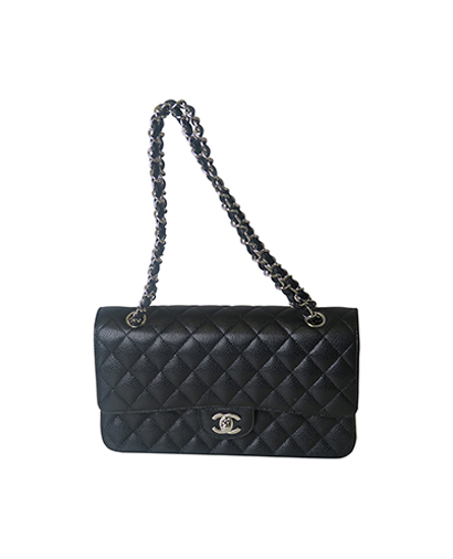 Classic Double Flap 2.55. Piel Caviar, vista frontal