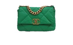 19 Flap, Leather, Green, 4, D, 30060226