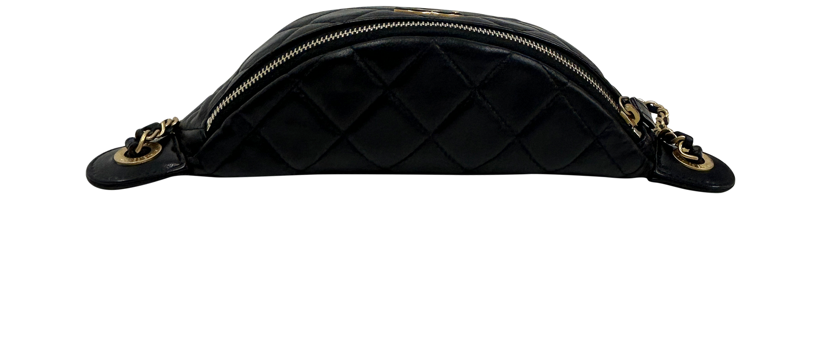 Chanel Riñonera, 2.700&euro;, Bolso, Negro, Animal - Piel, Vista interior