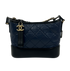 Gabrielle, 2.200&euro;, Bolso, Azul/Negro, Animal - Piel, Vista frontal