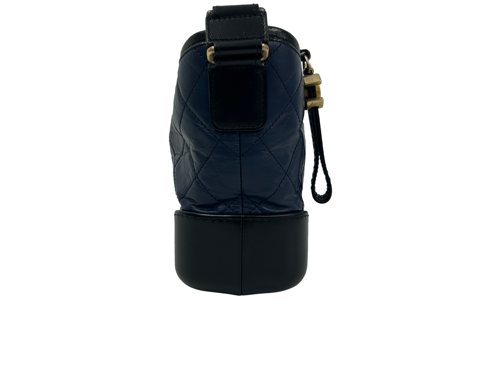 Gabrielle, 2.200&euro;, Bolso, Azul/Negro, Animal - Piel, Vista lateral