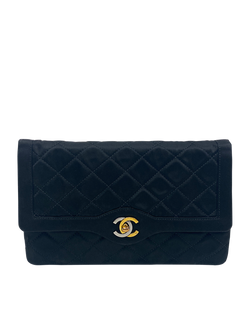 Clutch 96 Clásico,Saten,Negro,Card,314565(1988),2