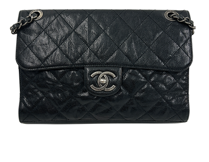 Crave Galzed Single Flap, 2.600&euro;, Bolso, Negro, Animal - Piel, Vista frontal