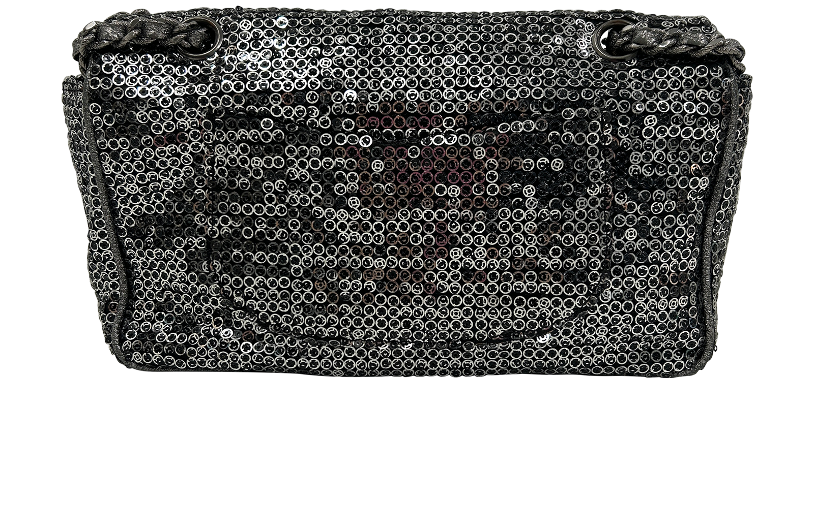 Timeless, 4.300&euro;, Bolso, Plata, Tejido - General/Textil - Lentejuelas, Vista trasera