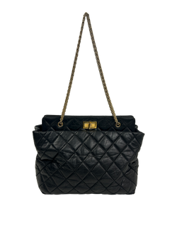 Tote Reedition, Piel, Negro, 15992813,20112*