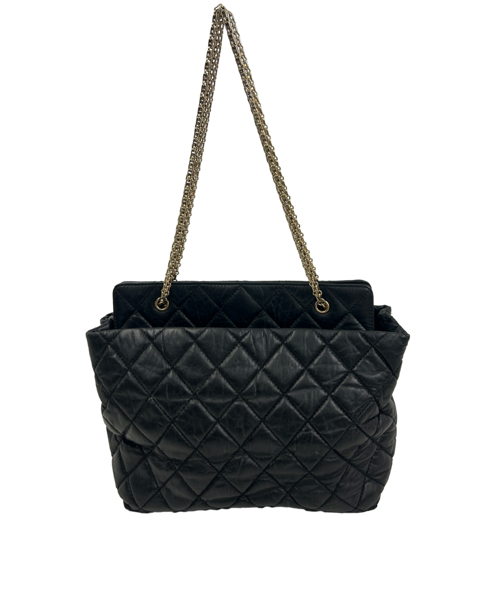 Tote Reedition, 1.200&euro;, Bolso, Negro, Animal - Piel, Vista trasera