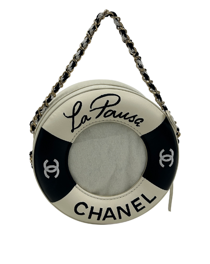 La Pausa Bag, 4.200&euro;, Bolso, Blanco/Negro, Animal - Piel, Vista frontal