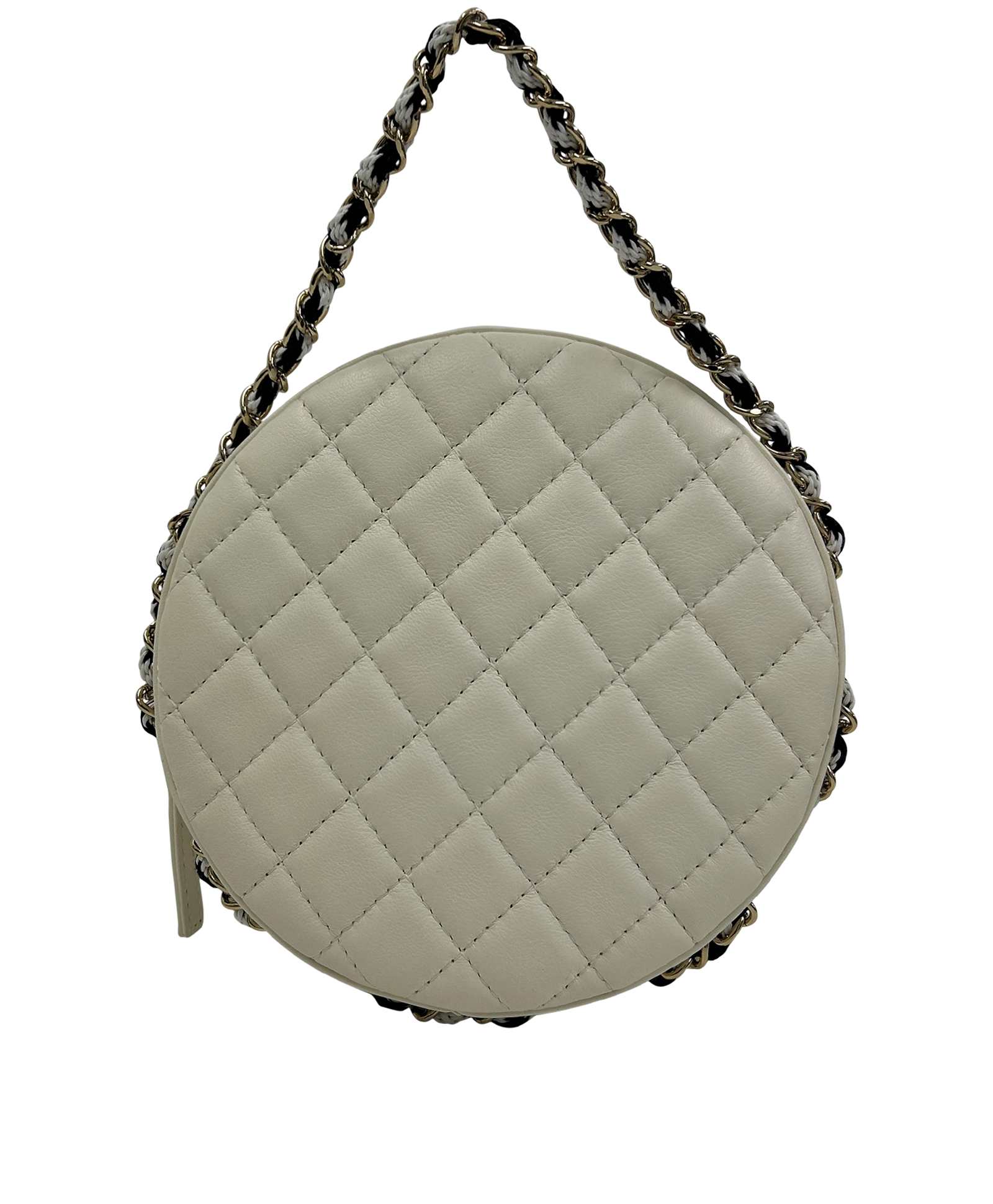 La Pausa Bag, 4.200&euro;, Bolso, Blanco/Negro, Animal - Piel, Vista trasera