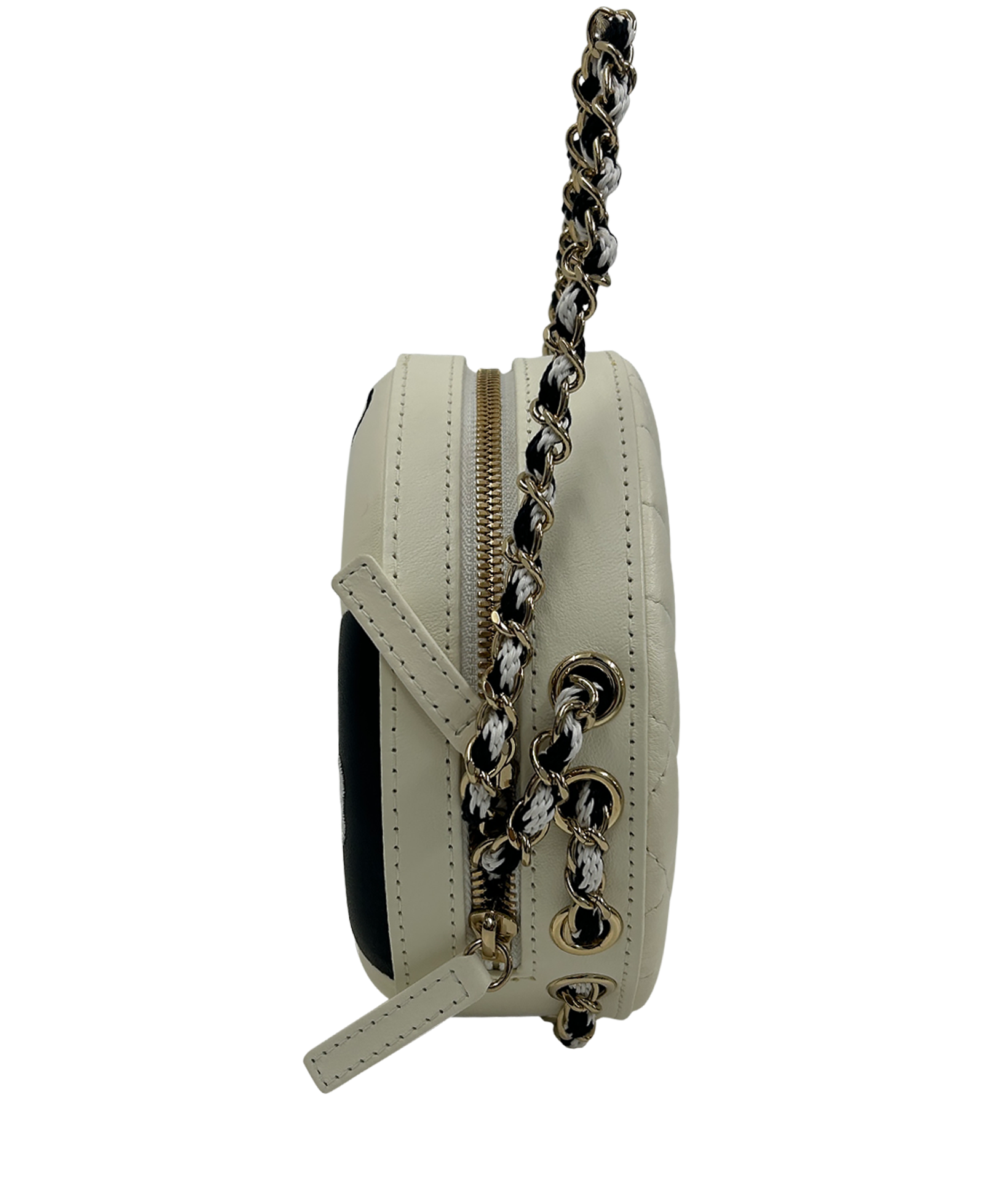 La Pausa Bag, 4.200&euro;, Bolso, Blanco/Negro, Animal - Piel, Vista inferior