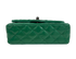 Classic Small Single Flap, 3.400&euro;, Bolso, Verde, Cuero - Charol, Vista superior