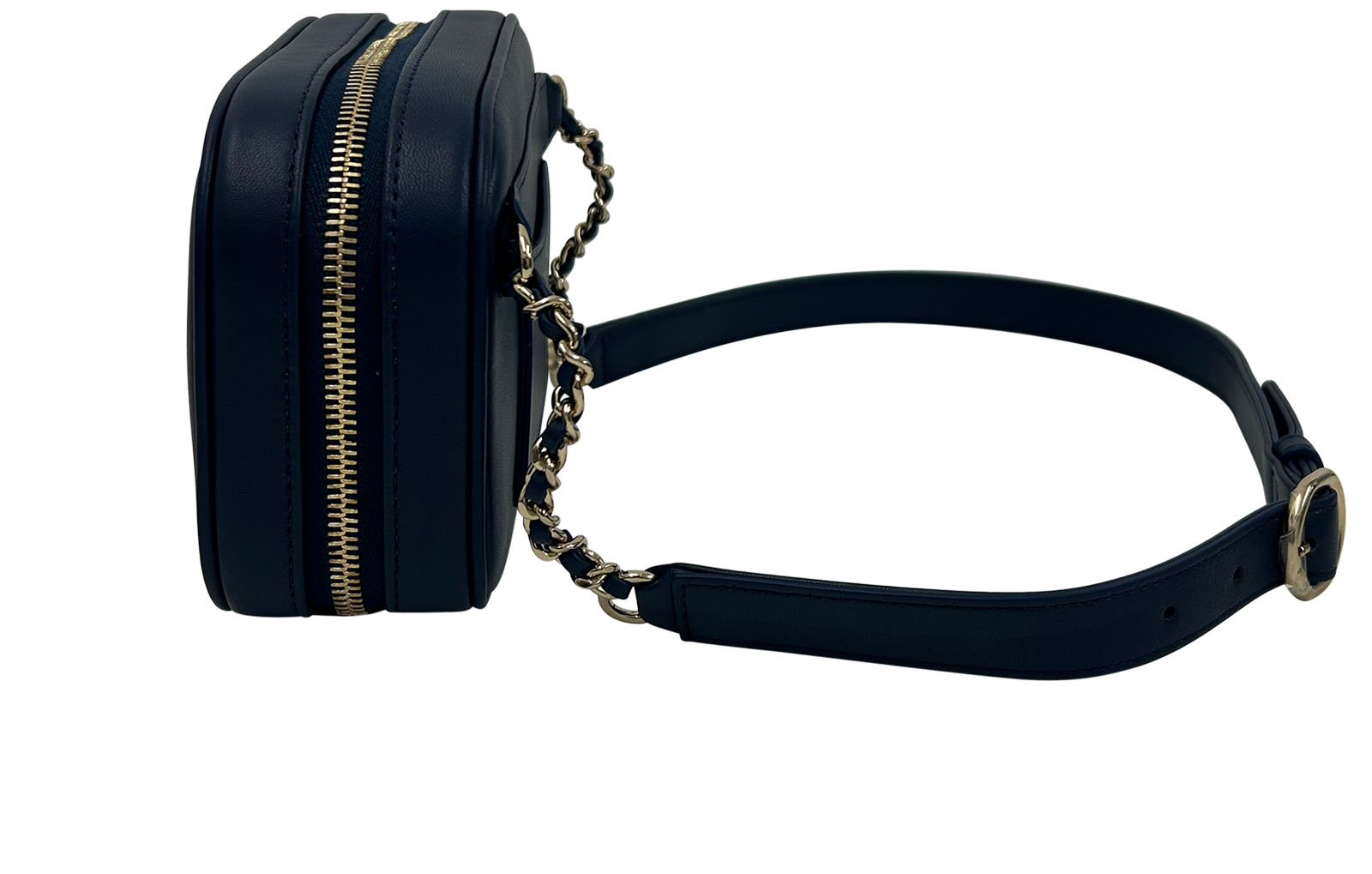 Riñonera, 1.900&euro;, Bolso, Azul, Animal - Piel, Vista inferior