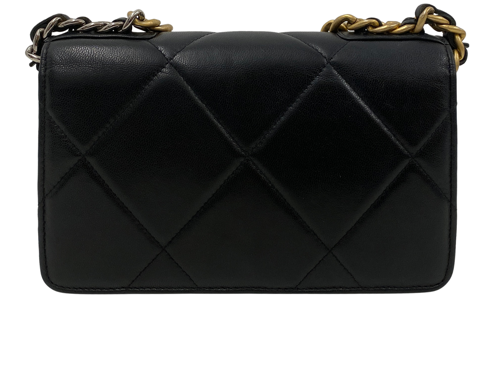 WOC 19 Mini, 3.200&euro;, Bolso, Negro, Animal - Piel, Vista trasera