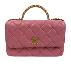 Precious Bag, Piel, Rosa,4