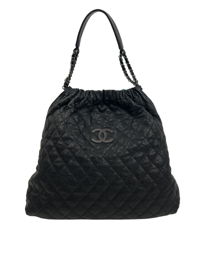 Pettite Shopping, 2.600€, Bolso, Negro, Animal - Piel, Vista frontal