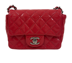 Classic Mini Single Flap,Charol,Rosa,17965212,3*