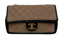 Single Flap Bicolor,Piel,Negro/Beige/Rosado,19022048(2014),3