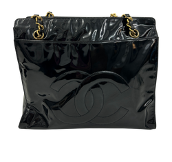 Chanel Tote Charol Negro,1