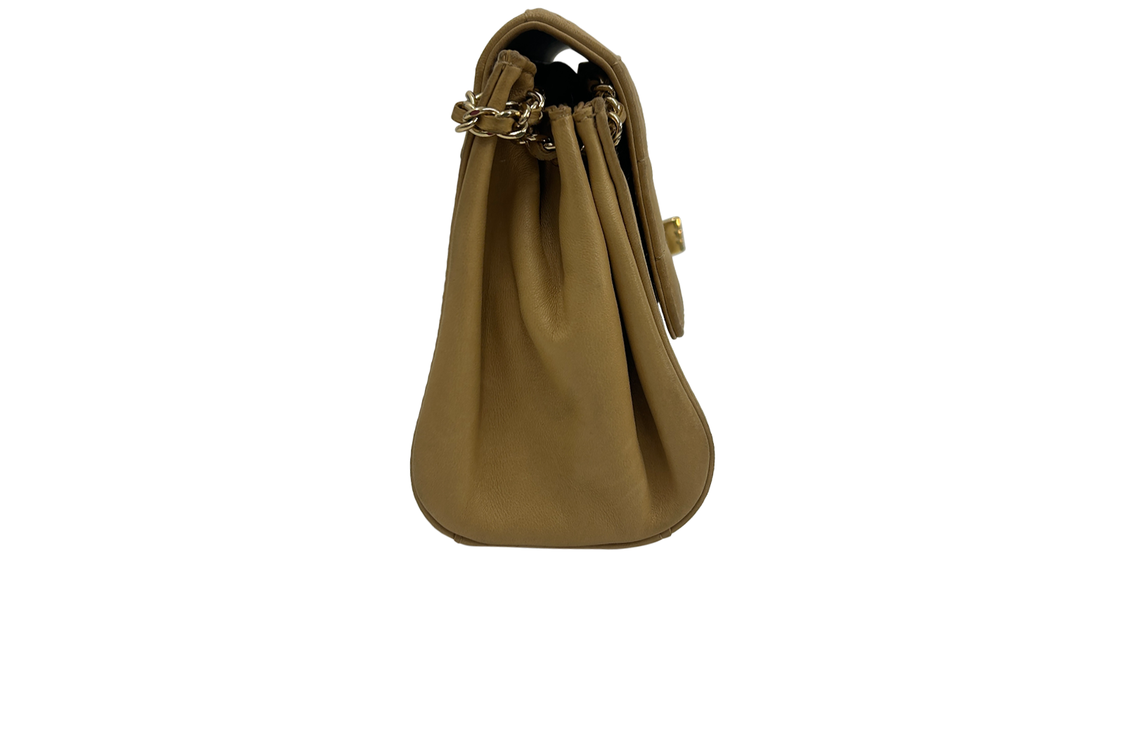 Chocolate Chain Bag, 990&euro;, Bolso, Beige, Animal - Piel, Vista lateral