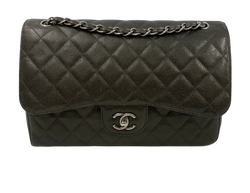 Flap Classic, Caviar, Verde, Box, 3,24009084