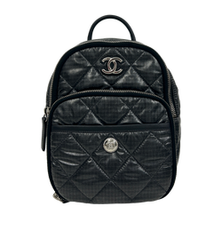 Coco Neige Mochila,Nylon/Piel,Gris/Negro,E28L7U1E,DB,3*