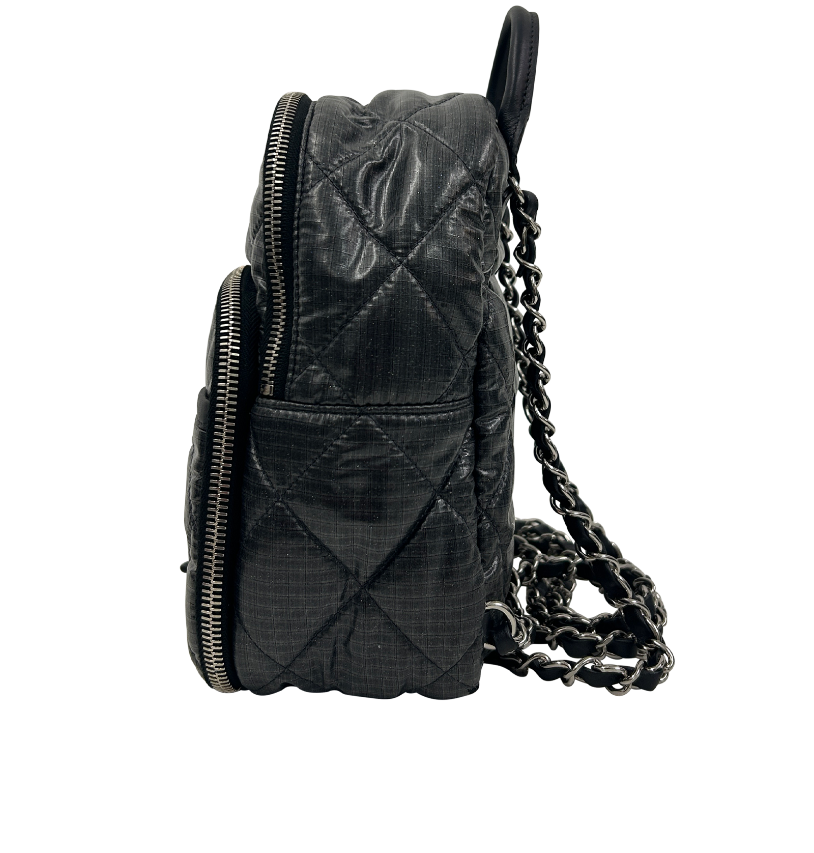 Coco Neige Mochila, 3.100&euro;, Bolso, Gris, Animal - Piel/Polímero - Nylon, Vista inferior