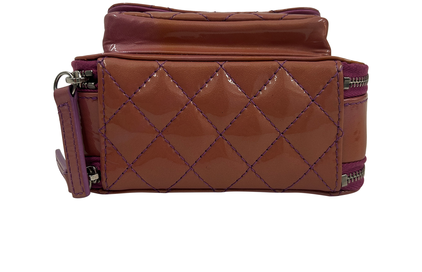 Pocket Box, 1.600&euro;, Bolso, Rosa, Cuero - Charol, Vista superior