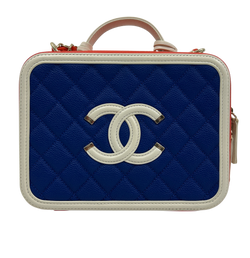 Vanity Marck, Piel, Caviar,Naran/Azul/Blanco, 4,DB,Box,CAR, 2720