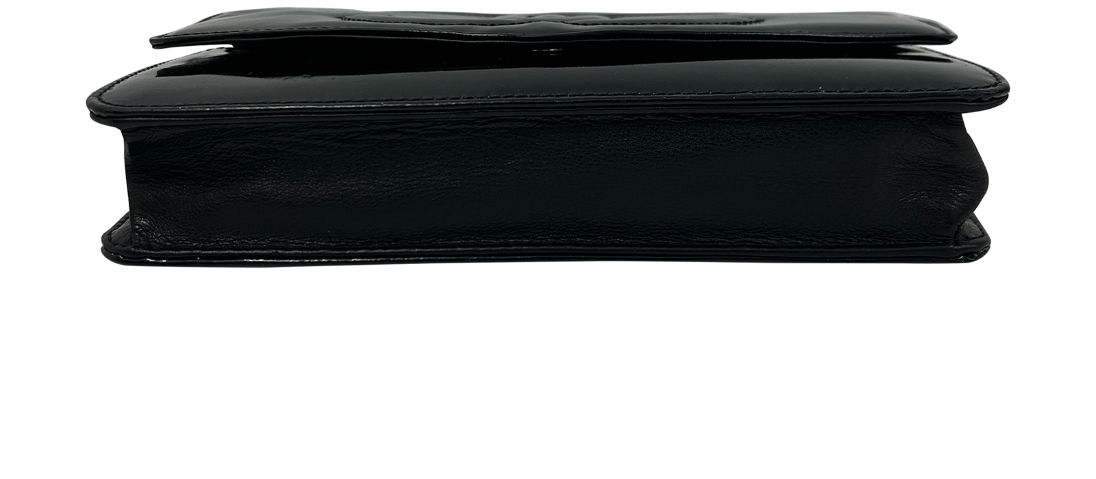 Crossbody Vintage, 790&euro;, Bolso, Negro, Cuero - Charol, Vista superior