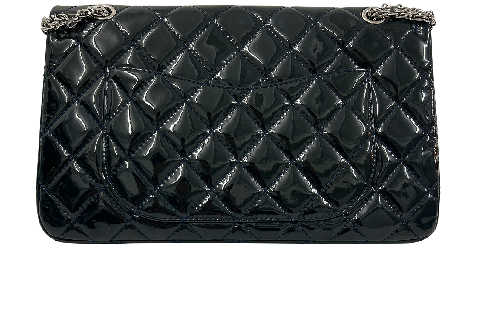 Reissue Jumbo, 2.990&euro;, Bolso, Azul/Verde, Cuero - Charol, Vista trasera