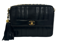 Camera Bag MaD, Piel, Negro, Oro 24K,Card,3249643´3*