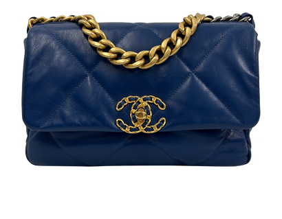 19 Bolso, 3.990&euro;, Bolso, Azul, Animal - Piel, Vista frontal