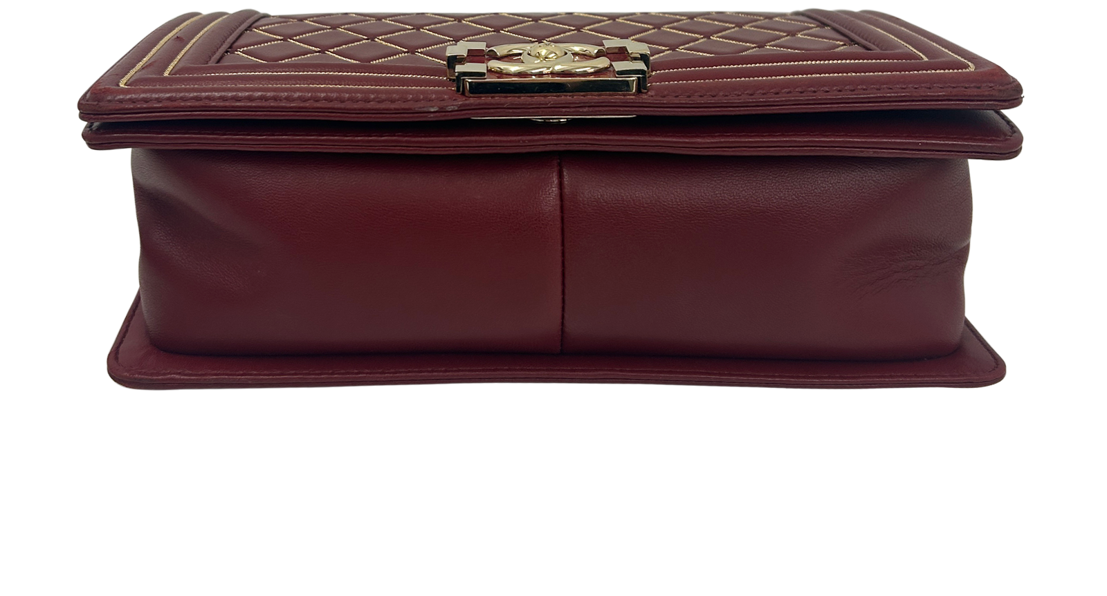 Boy Bag Small, 2.400&euro;, Bolso, Rojo, Animal - Piel, Vista superior