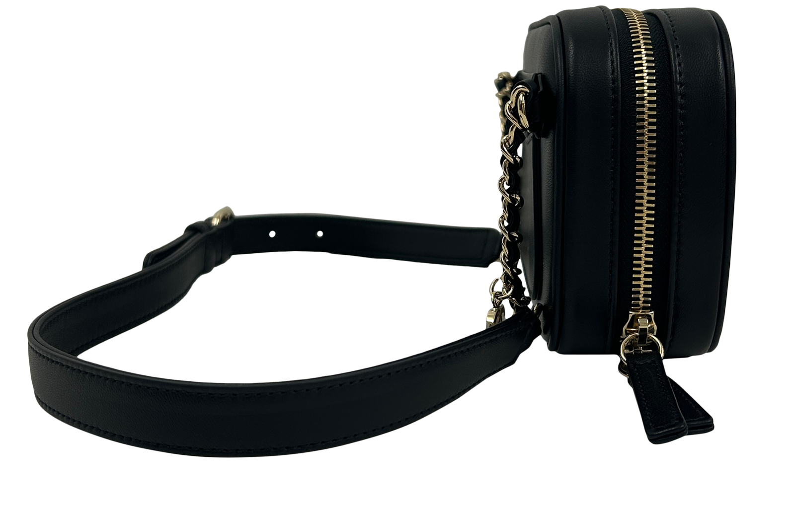 Riñonera, 2.900&euro;, Bolso, Negro, Animal - Piel, Vista lateral