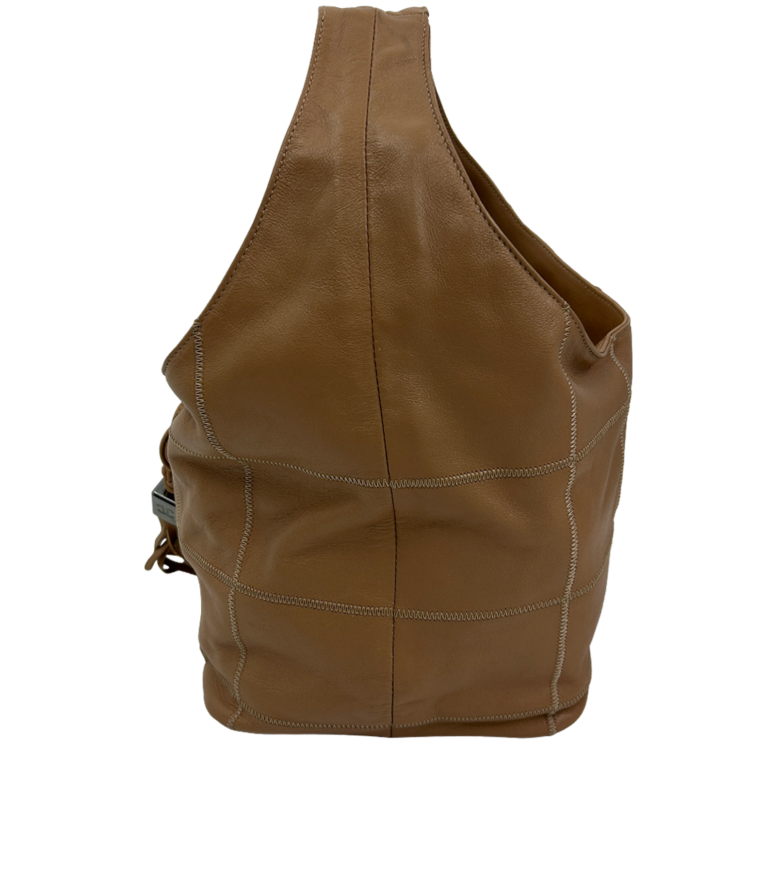Hobo, 1.100&euro;, Bolso, Beige, Animal - Piel, Vista inferior