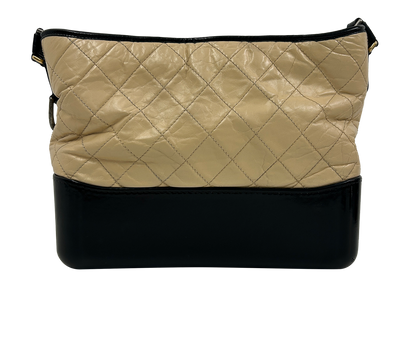 Gabrielle Large, 2.200&euro;, Bolso, Beige/Negro, Animal - Piel, Vista frontal