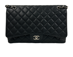 Maxi Jumbo Single Flap,Caviar,Negro,13286488(2008),2