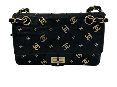 224 Punk CC Bag, 3.900&euro;, Bolso, Negro, Animal - Piel, Vista frontal