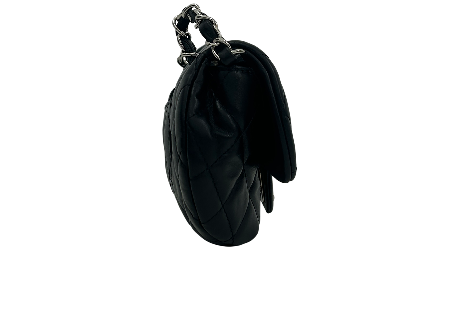 Riñonera, 1.700&euro;, Bolso, Negro, Animal - Piel, Vista lateral