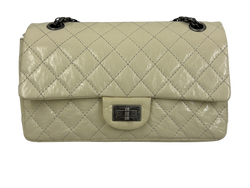 Classic Double Flap Small Rissue,Charol,Beige,20843238(2014),3