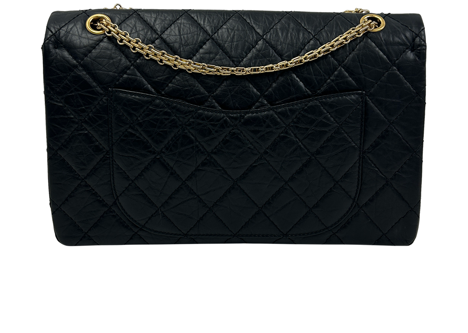 Reissue L, 4.100&euro;, Bolso, Negro, Animal - Piel, Vista trasera
