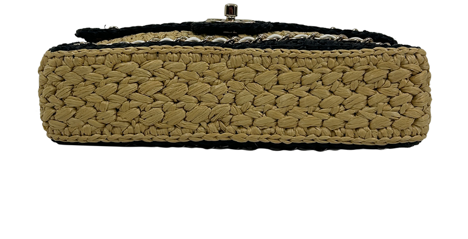 Flap Coco, 5.100&euro;, Bolso, Beige, Planta - Mimbre, Vista superior