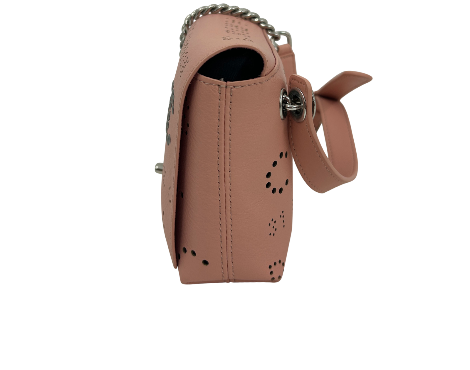 Riñonera, 2.200&euro;, Bolso, Rosa, Animal - Piel, Vista inferior