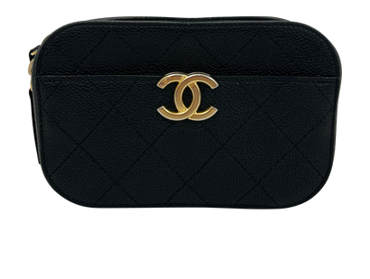 Waist Bag, 1.800&euro;, Bolso, Negro, Animal - Piel, Vista frontal