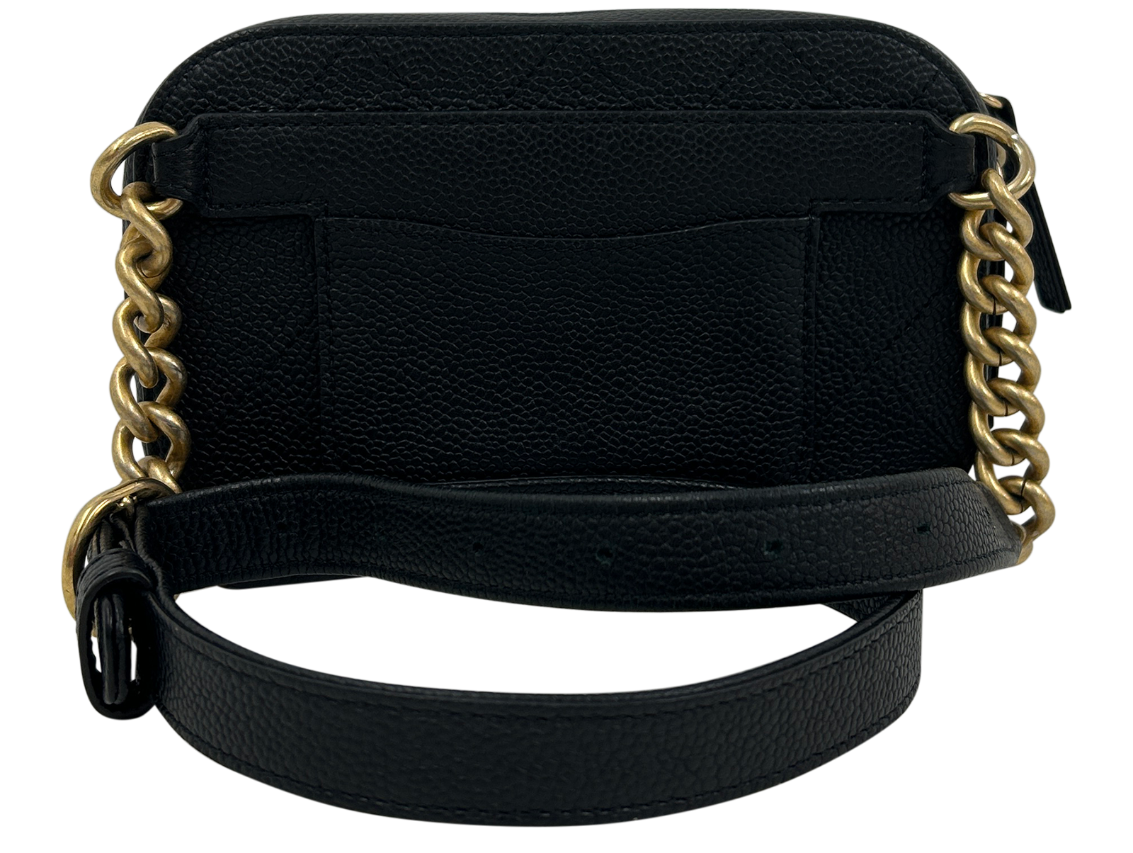 Waist Bag, 1.800&euro;, Bolso, Negro, Animal - Piel, Vista trasera