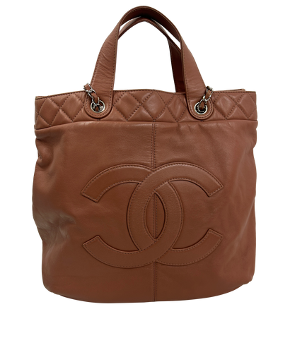 Grand Shopping, 1.600&euro;, Bolso, Rosa, Animal - Piel, Vista frontal