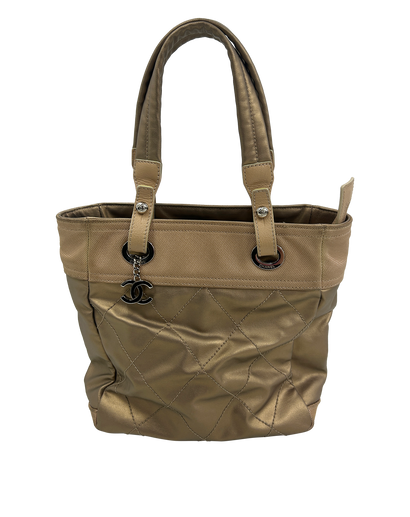 Paris Biarritz Tote, 890&euro;, Bolso, Beige, Animal - Piel/Tejido - General, Vista frontal