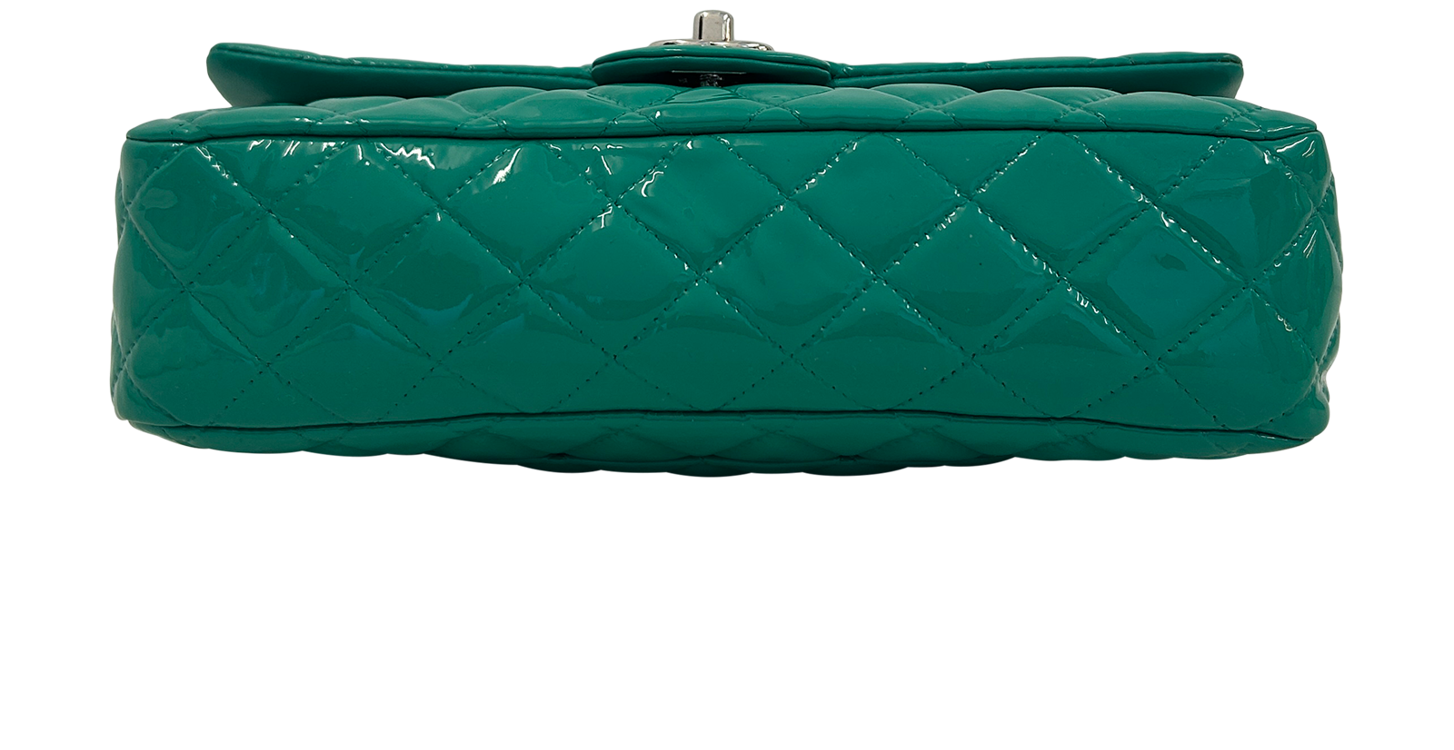 Classic Doble Flap, 2.900&euro;, Bolso, Verde, Cuero - Charol, Vista superior